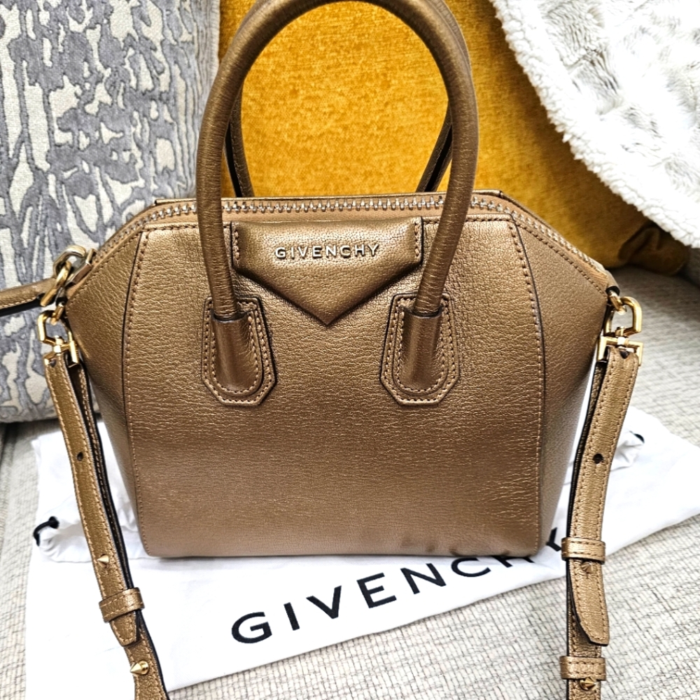 Givenchy Mini Antigona Gold